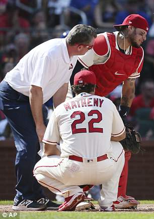 "I can't feel my balls..." Credit: AP