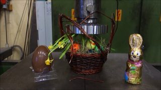 Hydraulic Press Channel Releases An Easter Special