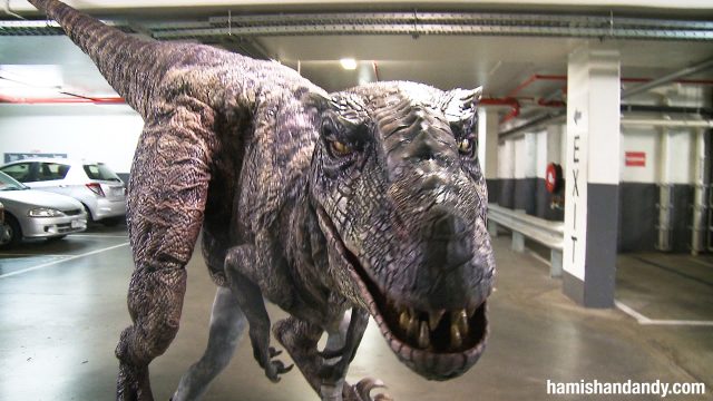 Jurassic Carpark: This Is Some Solid Prank Work