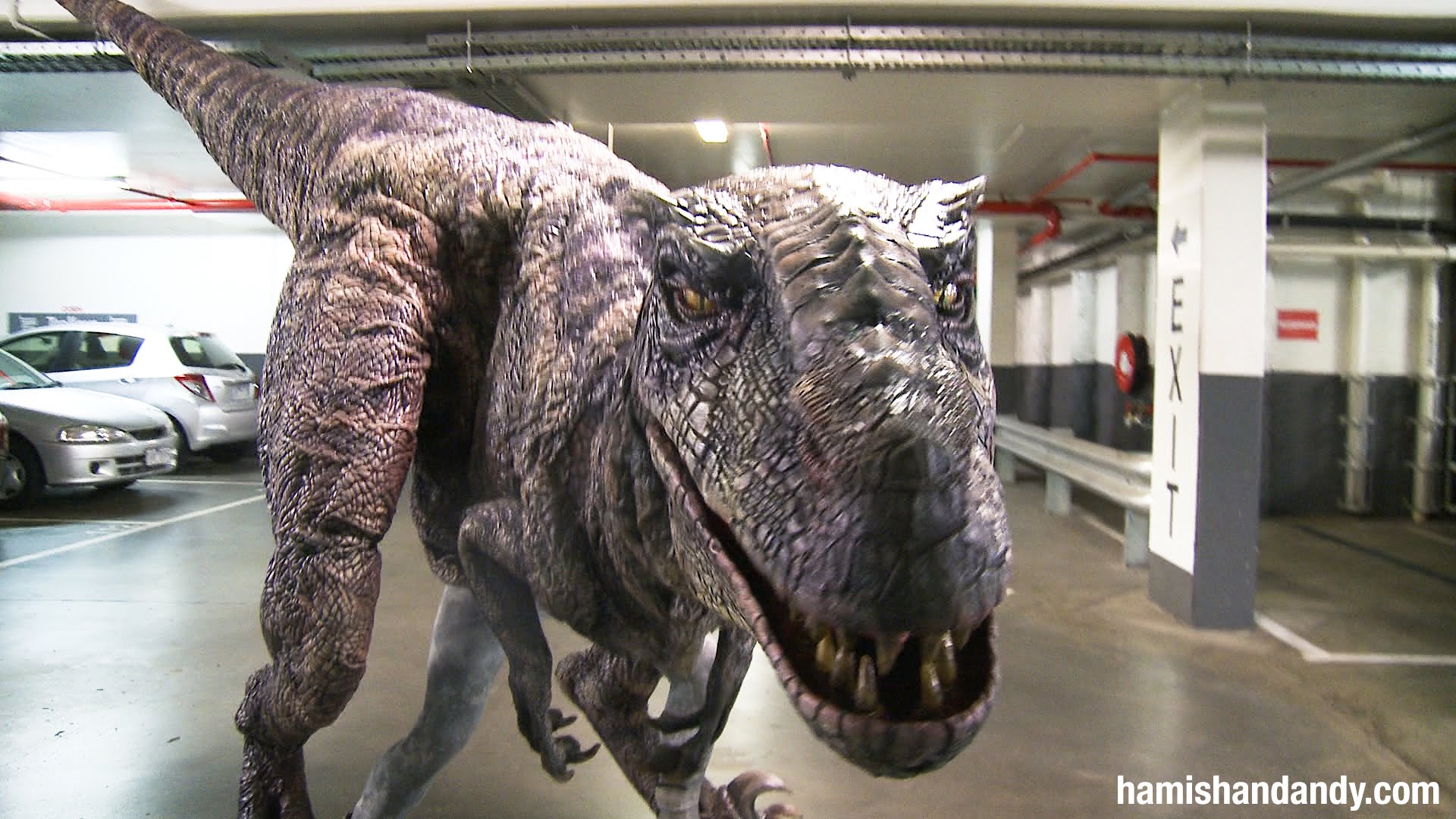 Jurassic Carpark: This Is Some Solid Prank Work