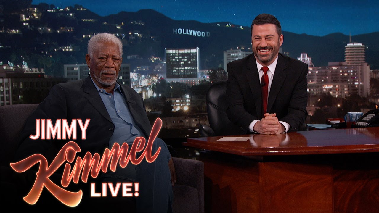 Morgan Freeman Narrates Wankers With Selfie Sticks