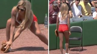 Ballgirl Makes “Worst Ever” Embarrassing Blunder
