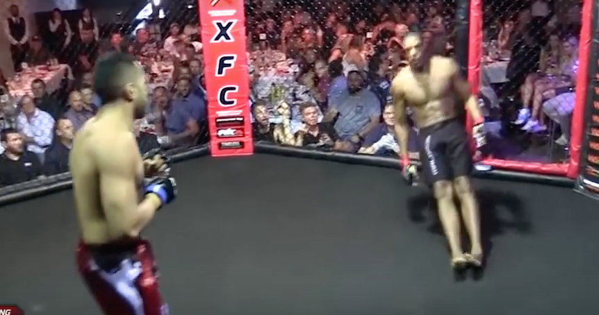 WATCH: The First Ever “No Touch” KO In Professional MMA History