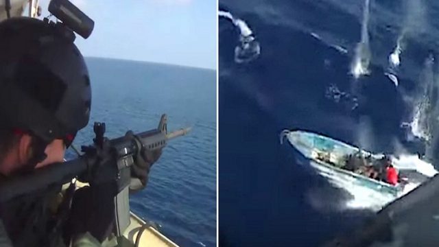 WATCH: Gunfight Between Somali Pirates and Private Security Mercenaries