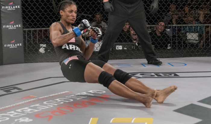 LFA9 Women’s MMA Fight Featured A BRUTAL “Fencing Response” KO