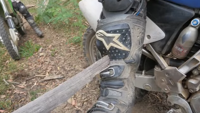 Dirt Biker Rips Spear Out Of His Leg And It Is F*cking Horrific