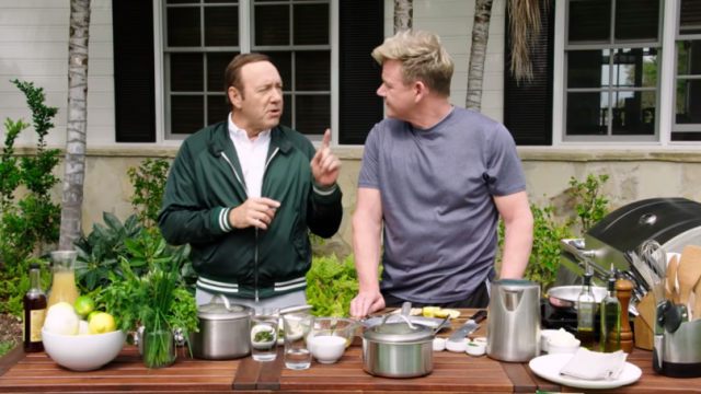 WATCH: Gordon Ramsay and Kevin Spacey Go To War in Epic Swear-Off