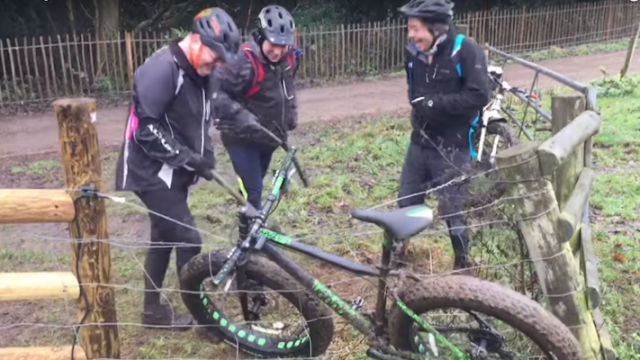 These Men Trying To Untangle A Bike From An Electric Fence Will Make Your Day