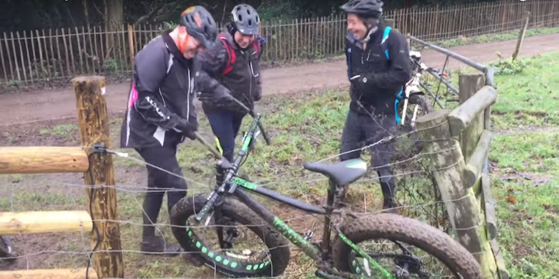 These Men Trying To Untangle A Bike From An Electric Fence Will Make Your Day