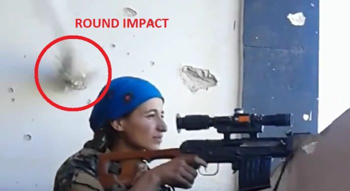 Female Sniper’s Badass Reaction To Nearly Getting Head Blown Off By ISIS Militant Goes Viral