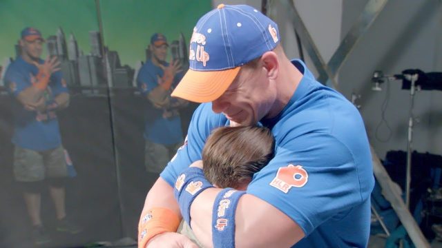 John Cena Brought To Tears By Make-A-Wish Children Who Surprised Him