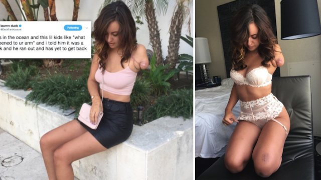The One Armed Woman Who’s Tinder Account Went Viral Social Media Game Is FIRE!