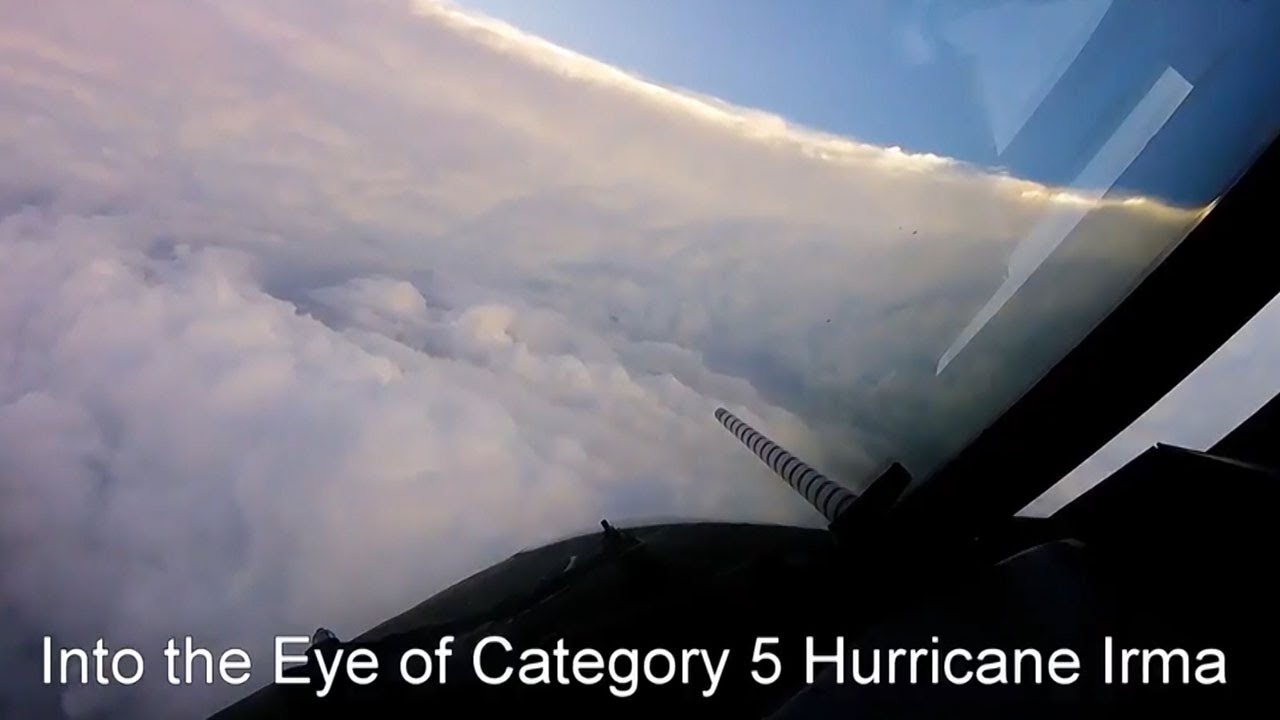 Airplane Flies Into Hurricane Irma In The Name Of Science