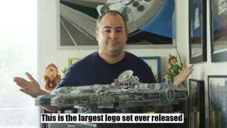 Epic Time-lapse of Bloke Building New 7,500 Piece Lego Millennium Falcon