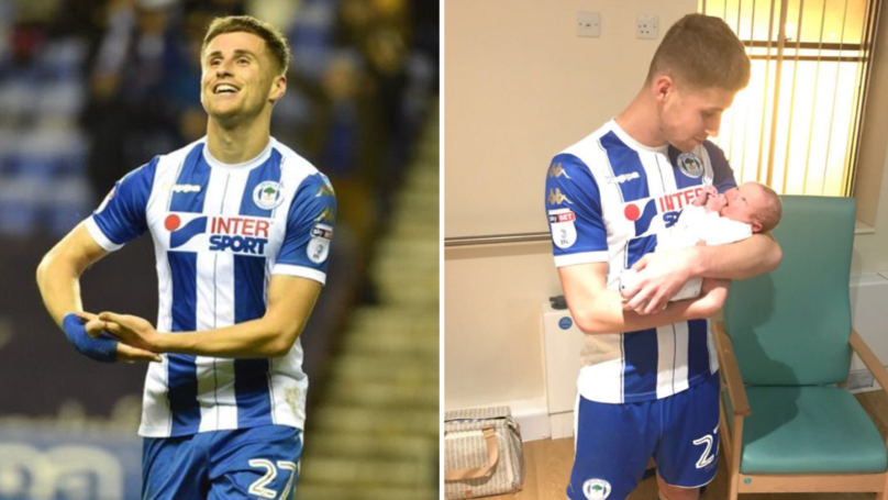 Soccer Player Scores Two Goals, Subs Himself Off, Runs To See His New Baby Born