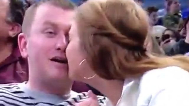 Bloke Gets Brutally Friend Zoned During Awkward Kiss Cam Segment