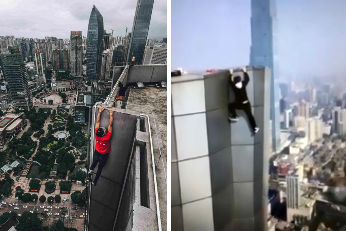 Chinese ‘Rooftopper’ Wu Yongning Films His Own Death During Stunt