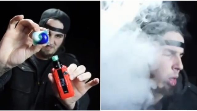 Man Decides To Vape A Tide Pod And It Does Not Go Well