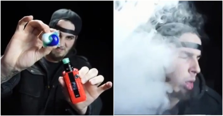 Man Decides To Vape A Tide Pod And It Does Not Go Well