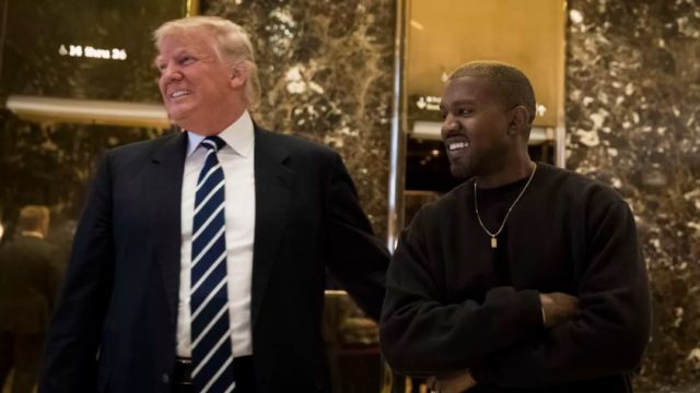 Kanye West & Donald Trump share bromance on Twitter