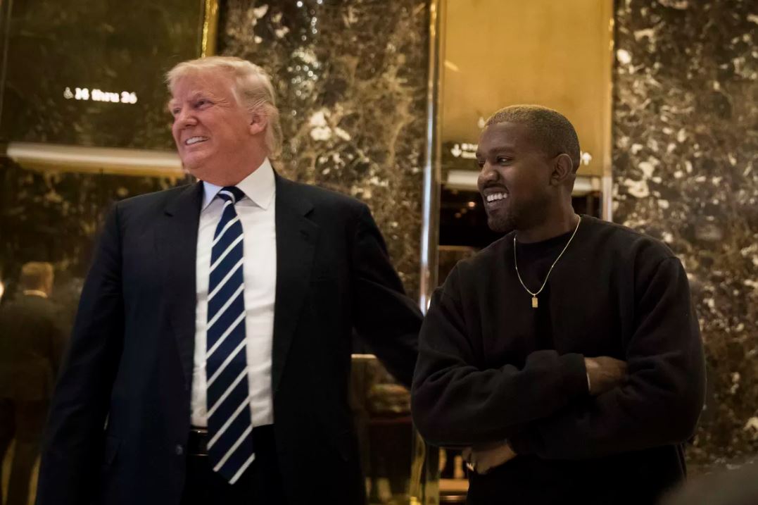 Kanye West & Donald Trump share bromance on Twitter
