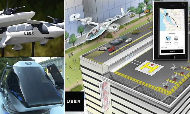 Uber unveils its self-flying Taxi