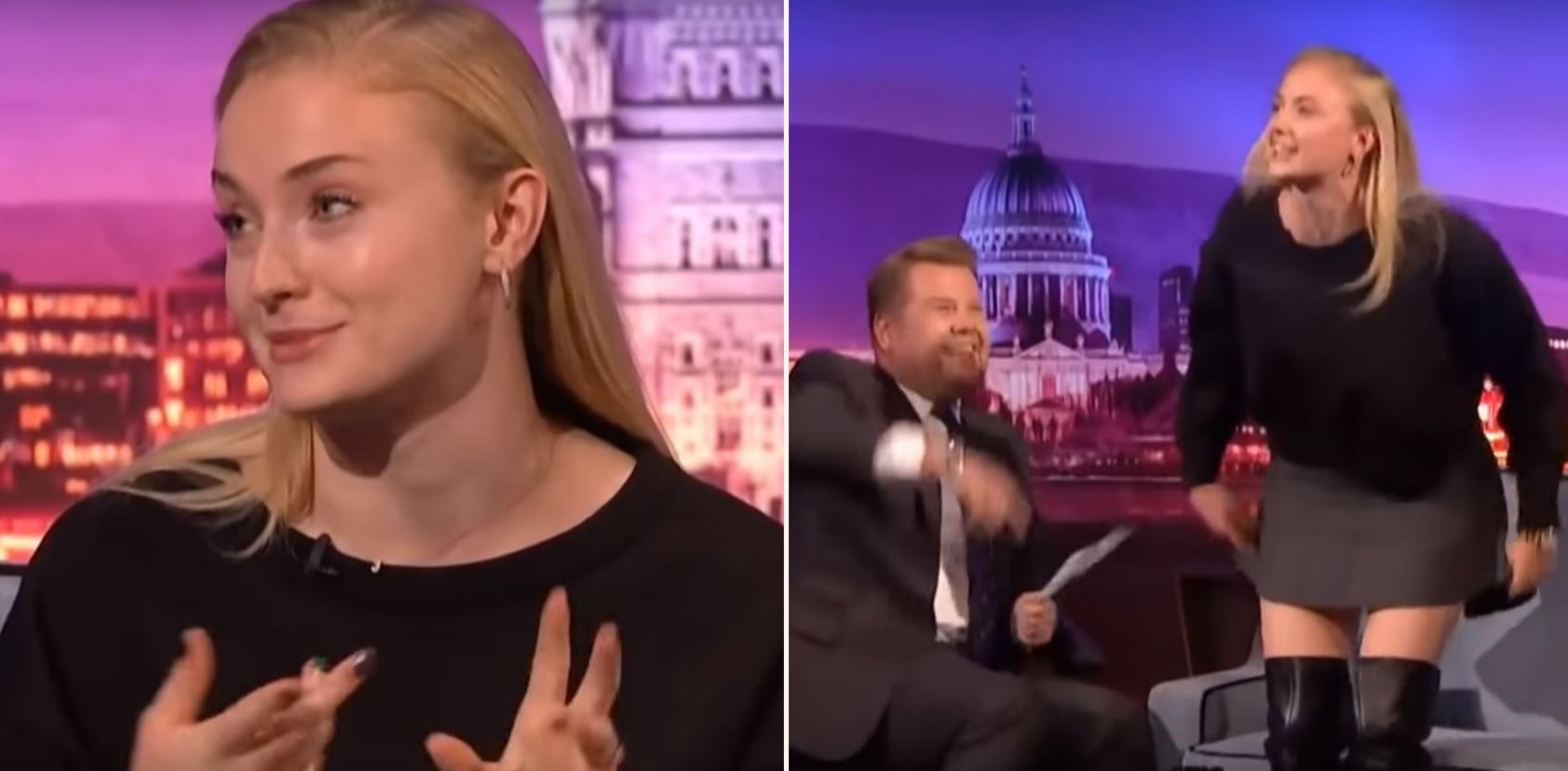 Sansa Stark spits Eminem lyrics like fire