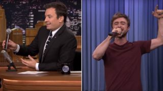 Harry Potter raps the entire “Alphabet Aerobics” on Jimmy Fallon