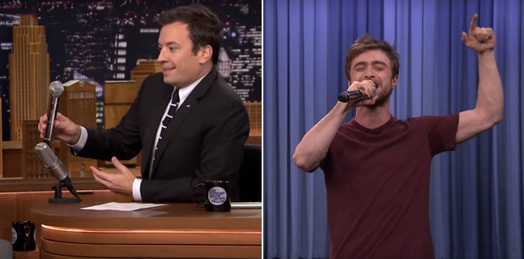 Harry Potter raps the entire “Alphabet Aerobics” on Jimmy Fallon