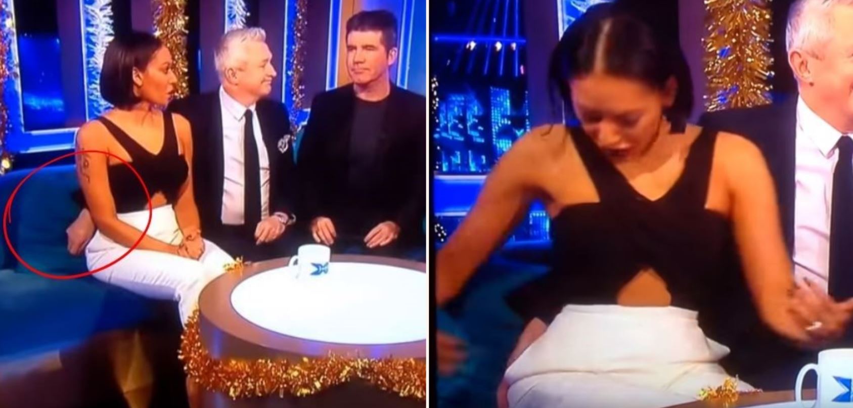 Mel B blows up after having her bum groped on The X Factor
