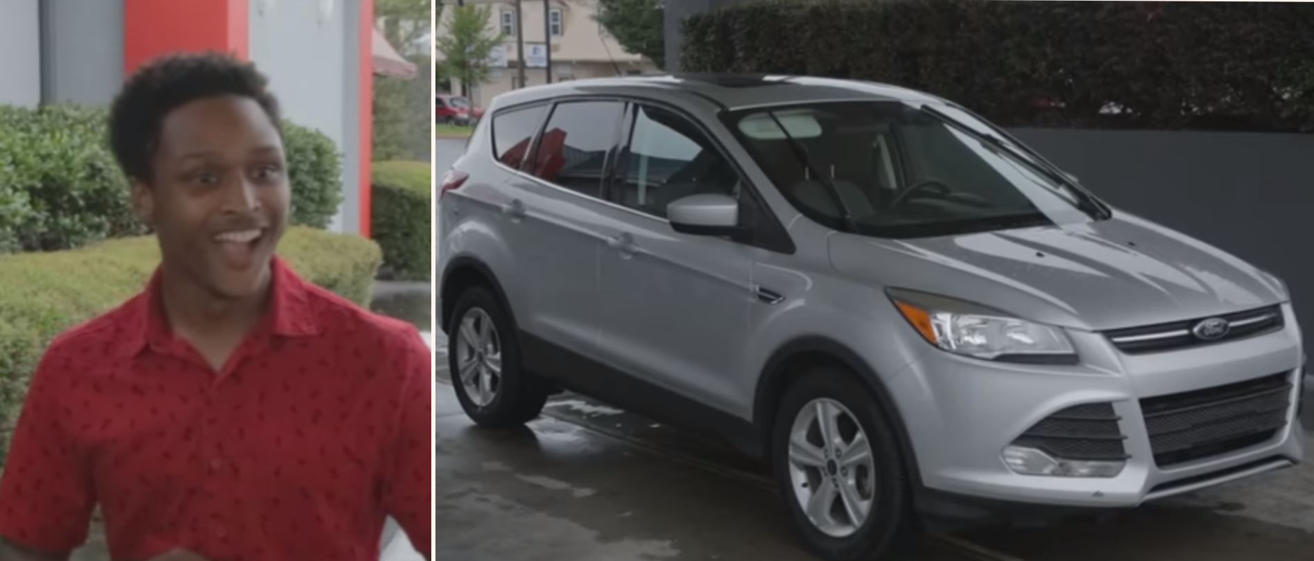 Student who walked 20 miles to his first day of work rewarded with new car by CEO