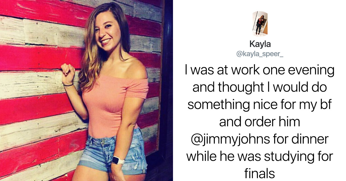 Sheila finds out her boyfriend is cheating thanks to takeaway delivery guy