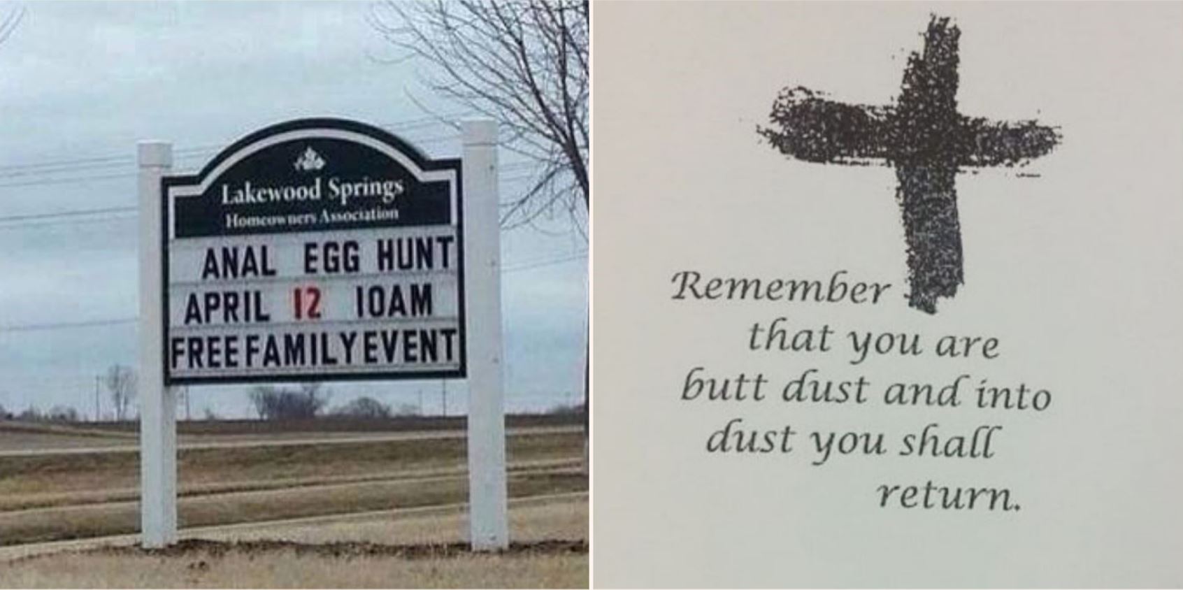 Fifteen of the best spelling mistakes on the internet!