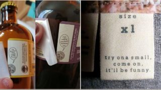 These hidden messages on common products are bloody awesome