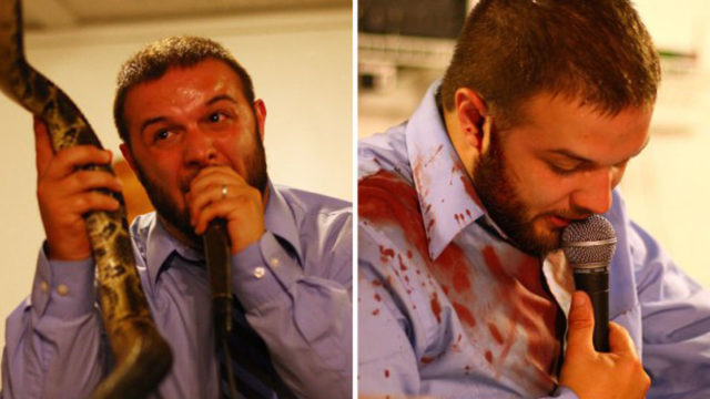 Snake-handling preacher gets nailed by rattlesnake who thought Jesus would save him