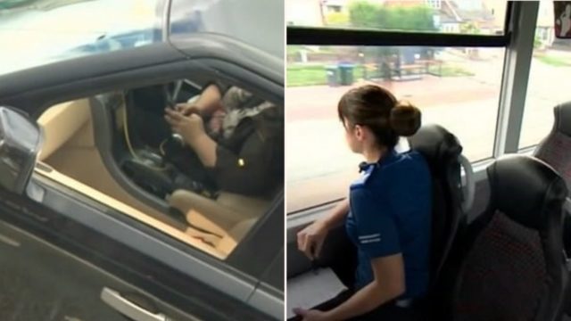 How police are now busting people using their phone while driving