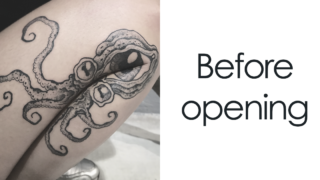 F*cken brilliant tattoos that come to life when bending limbs
