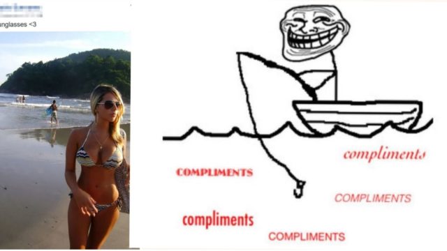 When people fishing for compliments get what they deserve