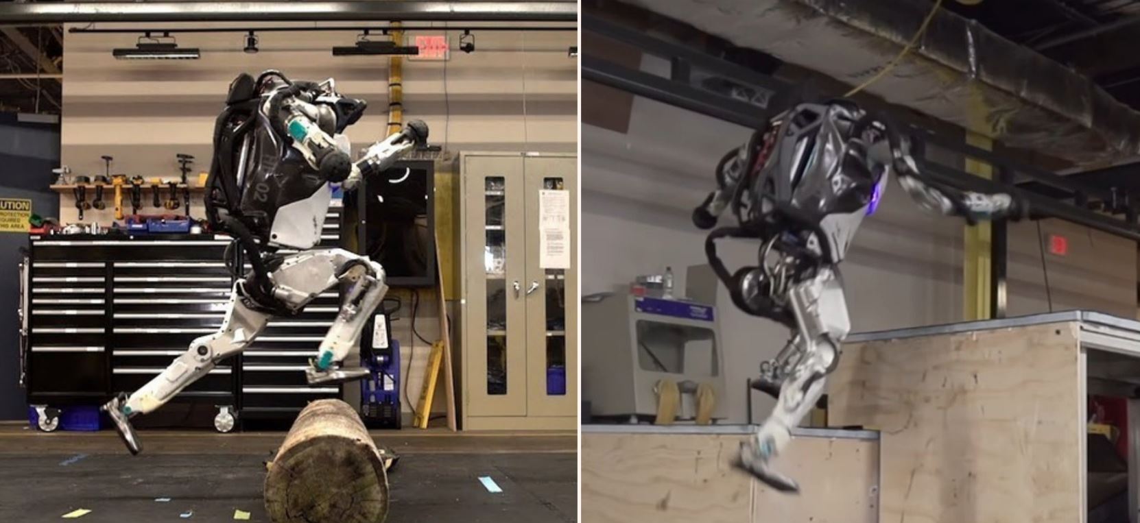 Boston Dynamics’ Atlas robot shows off f*cken parkour skills