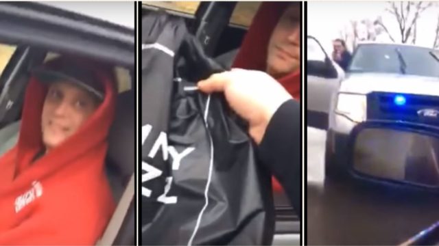 Bloke tries to troll undercover cop by selling him fake weed, back fires horribly