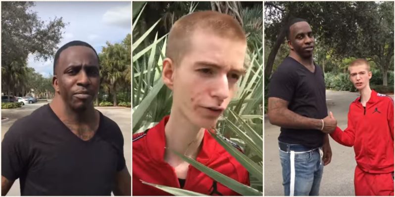 Wide Neck guy meets Long Neck guy