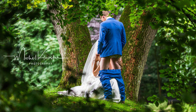 Couple deliver the all time greatest wedding photoshoot