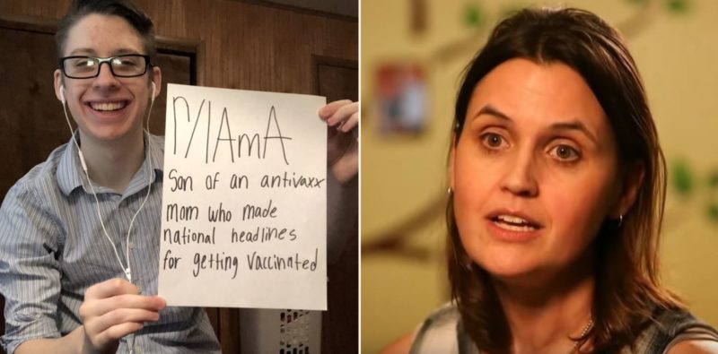 Son of anti-vaxxer who got vaccinated on 18th birthday shares all in Reddit AskMeAnything