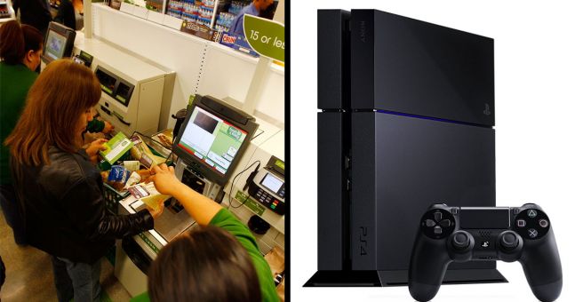 Teen jailed after buying PS4 for $10 by scanning it as “fruit” at self-checkout, twice