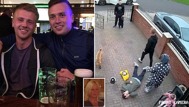 Mum whose son dropped the bloke who was pestering her speaks out