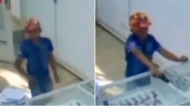9-year-old kid attempts to rob jewellery store armed with toy gun but fails miserably
