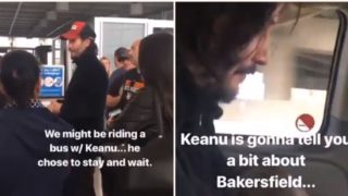 Keanu Reeves organises road trip for stranded passengers after emergency flight landing