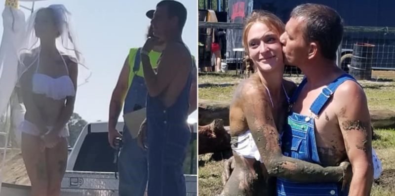 Couple from Florida earned the title “bogan wedding of the year” in f***en style