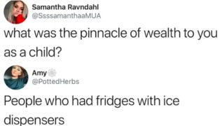 Adults reveal childhood memories of things they assumed only rich people had
