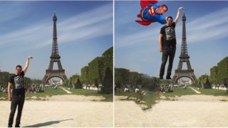 Bloke asks Internet to photoshop his Eiffel Tower pic, users respond with comedy gold
